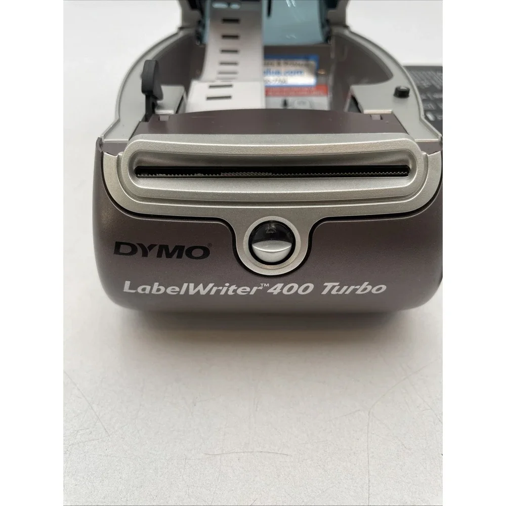 Dymo LabelWriter 400 Turbo Thermal Label Printer USB + Power Cable+Labels TESTED